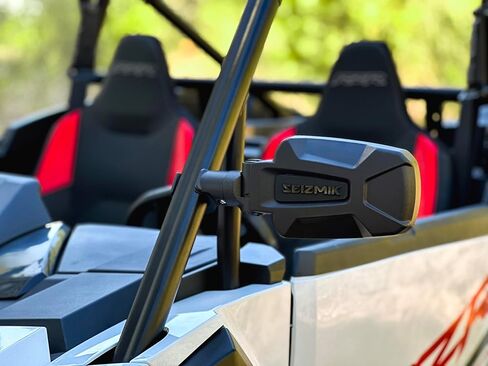 Seizmik Pursuit Side View Mirror Set Compatible with 2024-2025 Polaris RZR XP 1000 UTV Models | Cast Aluminum Housing in Kuwait