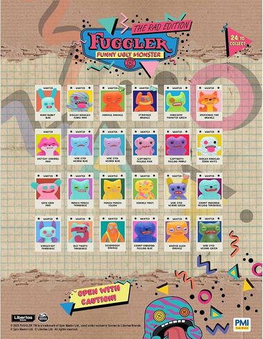 Fuggler Funny Ugly Monster Collectible Figures 2 Pack - Random Figures in Kuwait