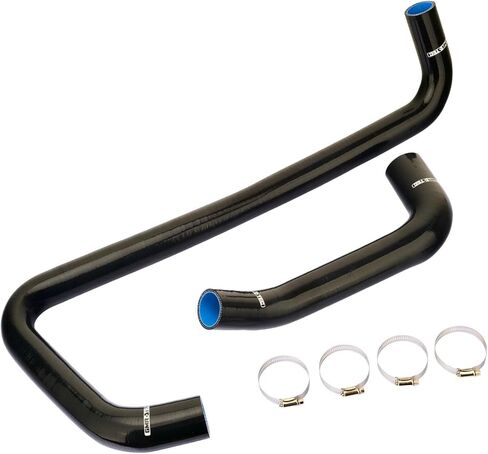 Silicone Radiator Hose Set Compatible With Dodge Ram 1500 2500 3500 Laramie ST SLT 5.7 V8 Hemi Black in Saudi Arabia