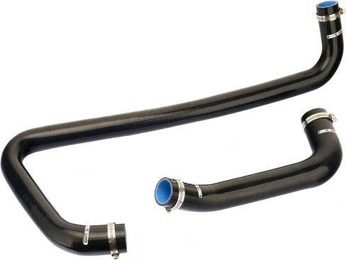 Silicone Radiator Hose Set Compatible With Dodge Ram 1500 2500 3500 Laramie ST SLT 5.7 V8 Hemi Black in Saudi Arabia