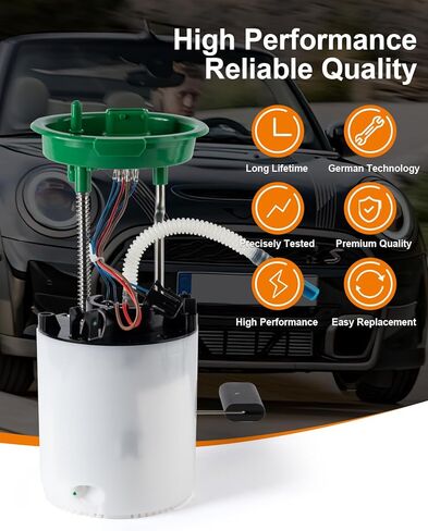 مجموعة وحدة مضخة الوقود الكهربائية المتوافقة مع 2007-2015 Mini Cooper L4 1.6L استبدل E8810M 16112755082 VANBOL0167 مع وحدة إرسال O-Ring in Kuwait