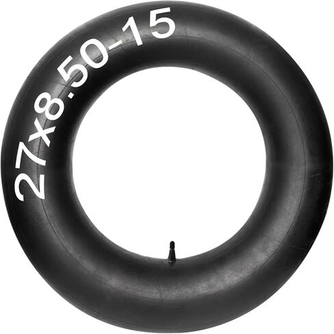 أنبوب داخلي 27x8.50-15، أنبوب 27X9.50-15، أنبوب داخلي للإطارات 27X10.50-15 مع صمام TR15 مناسب لجرارات الحدائق المختلفة وجزازات العشب وعربات العشب - قطعة واحدة in Kuwait