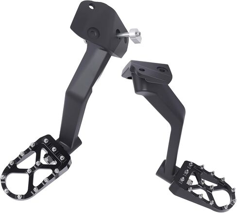 Adjustable Passenger Foot Pegs Fit for Can-Am Ryker 600 900 Rally Sport 2019-2026 Rear Floorboards Anti-Slip Foot Rest with Studs (MAX Mount 219400800 Required) in Kuwait