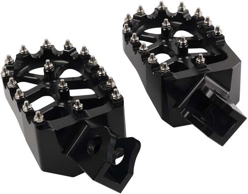 / Fit For Kawasaki KLX 230 R S SM KLX230R KLX230S KLX230SM 2020-2024 KLX 230SM 230R 230S Motorcycle Footrest Footpegs Foot Pegs Rest Highway Footpegs(Black) in Saudi Arabia