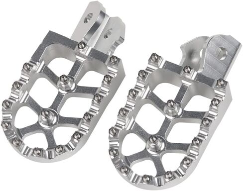 / Fit For Kawasaki KLX 230 R S SM KLX230R KLX230S KLX230SM 2020-2024 KLX 230SM 230R 230S Motorcycle Footrest Footpegs Foot Pegs Rest Highway Footpegs(Black) in Saudi Arabia