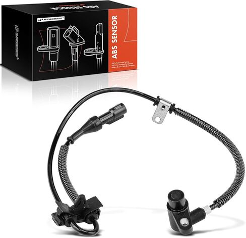 A-Premium ABS Wheel Speed Sensor Compatible with Ford Models - Windstar 1999 1999 2000 2001 2002 2003 - Front Right Passenger Side, Replace# XF2Z2C204AC, SF2Z2C204AB in Kuwait