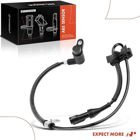 A-Premium ABS Wheel Speed Sensor Compatible with Ford Models - Windstar 1999 1999 2000 2001 2002 2003 - Front Right Passenger Side, Replace# XF2Z2C204AC, SF2Z2C204AB in Kuwait