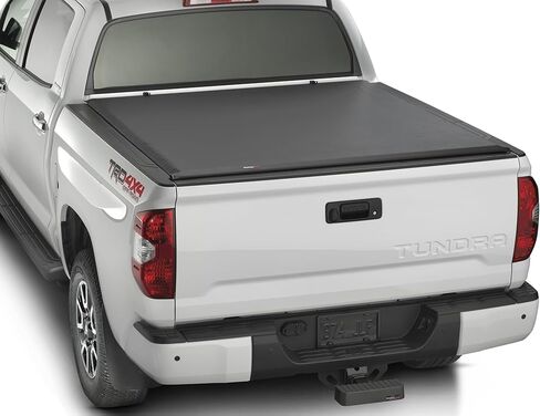 WeatherTech Roll Up Pickup Truck Bed Cover for Sierra 1500 Limited, Silverado 1500, Silverado 1500 LTD - (8RC2365), Black in Kuwait