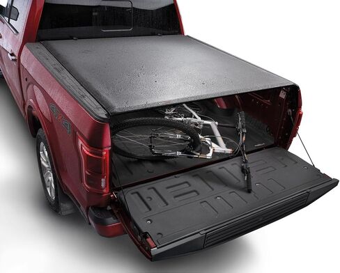 WeatherTech Roll Up Pickup Truck Bed Cover for Sierra 1500 Limited, Silverado 1500, Silverado 1500 LTD - (8RC2365), Black in Kuwait