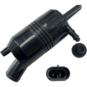 Front Wiper Windshield Washer Pump Compatible with Suburban Savana 1500 Rainier Silverado 1500 Rendezvous Venture Envoy 13502903 SU15227 AS500 0261230162 22127652 22127653 22143196 in Saudi Arabia