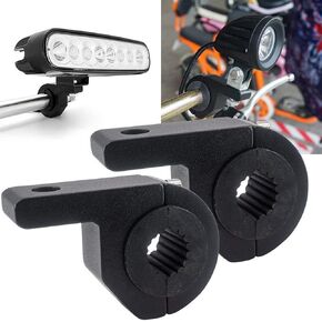 Universal 17MM-25MM LED Light Bar & Spotlight Mounting Bracket Kit for Off-road Vehicles, Car & Truck Bull Bar, Fog Light & Lamp Holder in Kuwait