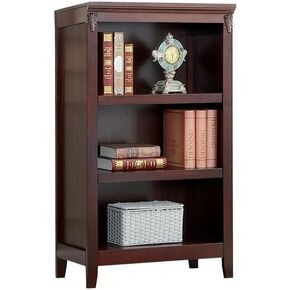 Bookshelf Bookcase Solid Wood Bookshelf Floor-Standing Living Room Storage Cabinet Grid Side Home for Living Room Home Office(Medium) in Saudi Arabia