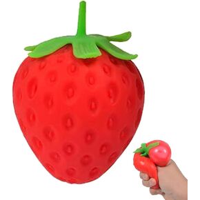 Ice Cream Squeeze Squishy, Ice Cream Cone Dumpling Slow Rise Sensory Toy Soft Squishy Sensory Squeeze Ball (Pink) in Saudi Arabia
