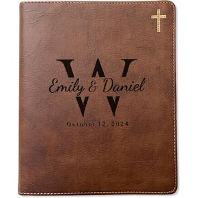 Personalized NIV Journaling Family Bible, Wide-Margin, Red Letter, Bible Tabs + Highlighters, Complete Study Set, Wedding & Anniversary Gift in Saudi Arabia