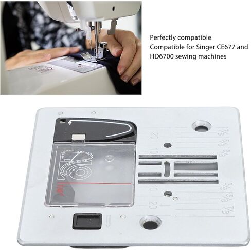 لوحة إبرة Culnflun مع لوحة الغطاء، أجزاء ماكينة الخياطة المتوافقة مع Singer CE667 HD6700 in Kuwait