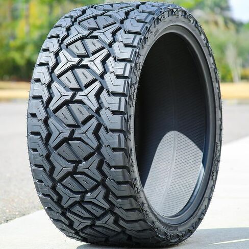 Gripmax MaxGrip R/T+ R/T All-Terrain Mud Off-Road Light Truck Radial Tire-33X12.50R24LT 33X12.50X24 33X12.50-24 110Q Load Range F LRF 12-Ply BSW Black Side Wall in Saudi Arabia