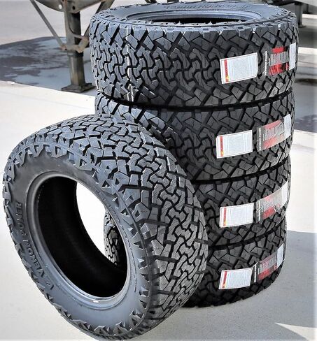 Set of 5 (FIVE) Venom Power Terra Hunter X/T XT All-Terrain Mud Light Truck Radial Tires-LT285/70R17 285/70/17 285/70-17 121/118Q Load Range E LRE 10-Ply BSW Black Side Wall in Kuwait
