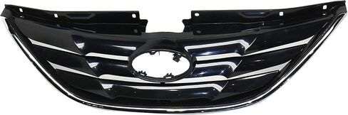 مجموعة الشبكة الأمامية Garage-Pro لسيارة Hyundai Sonata 2011-2013، غطاء ممتص الصدمات، سيدان، باستثناء الموديلات الهجينة، غطاء المصد الأمامي in Kuwait