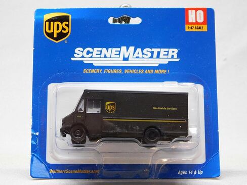 WALTHERS HO Scale SCENEMASTER UPS Van Worldwide Service W949-12100 in Kuwait