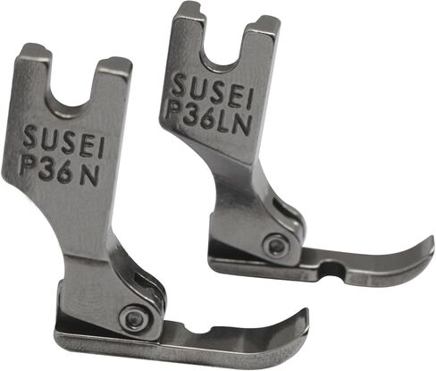 #P36N+P36LN+P363 1 مجموعة 3 قطعة قدم ضغط سحاب مختلفة تناسب ماكينة الخياطة الصناعية Singer Brother Juki DDL-555 (3 قطعة) in Saudi Arabia