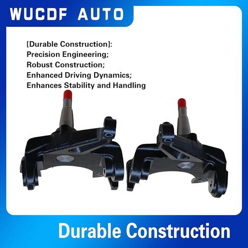 2.5" Drop Spindles Knuckle Front Suspension Lowering Kit For 1963-1967 Chevrolet C10 Panel Suburban For Chevy C10 W/Disc Brake 2WD 1963-1970 Replaces#M0117K35-1 M0117K35-2 in Saudi Arabia