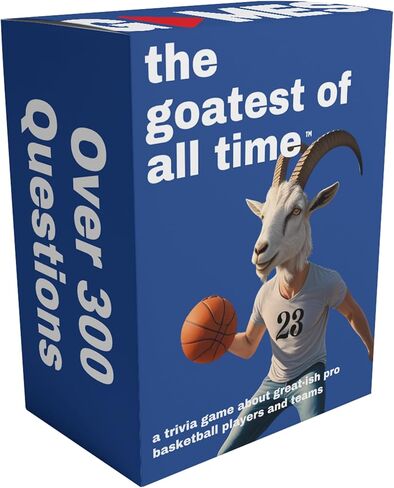 The Goatest of All Time – Basketball Trivia Game! 300 Trivia Questions on the Greatest pro Basketball Players, Teams and Coaches of All time. Perfect for Hoops Lovers and Game Nights. in Saudi Arabia