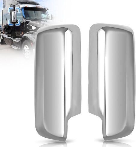 ELH Replacement Door Mirror Covers Compatible With Peterbilt 567 Peterbilt 579 Peterbilt 587 Rear View Side Mirrors Covers (Left Side and Right Side) in Saudi Arabia