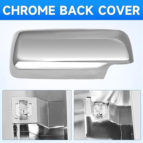ELH Replacement Door Mirror Covers Compatible With Peterbilt 567 Peterbilt 579 Peterbilt 587 Rear View Side Mirrors Covers (Left Side and Right Side) in Saudi Arabia