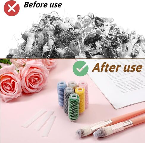JJUNW 100 قطعة من شبكة الخيوط لتوفير البكرة، شبكة خيط الخياطة والتطريز، شبكة لتخزين البكرات لأحجام مختلفة من خياطة اللحف والتطريز وبكرات/مخاريط خيط سيرجر (6 × 1 سم) in Kuwait