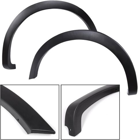 PIT66 Fender Flare متوافق مع Ford F150 2004 2005 2006 2007 2008 (غير مناسب للتراث) قالب قوس العجلة نمط المصنع أسود 4 قطع in Kuwait