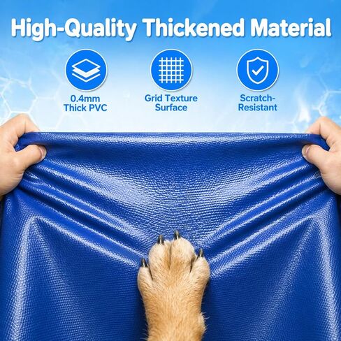 Splash Pad for Kids, 87" Extra Large Non-Slip Thickened Sprinkler Pad for Dogs, Outdoor Water Toys for Toddlers 3+, Backyard Summer Fun for Boys & Girls in Saudi Arabia
