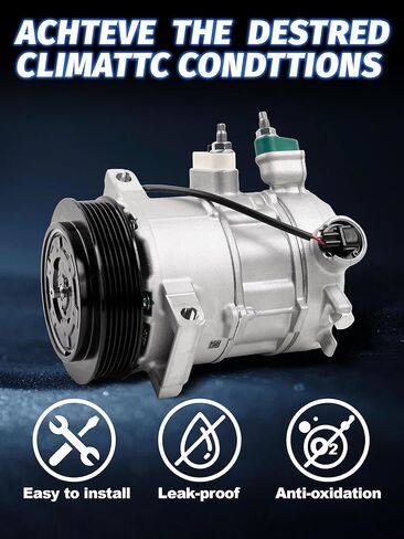 AC Compressor Compatible With Compass Patriot 2009-2017,Caliber 2009-2012 AC Compressor L4 1.8L 2.0L 2.4L,with A/C Clutch for Car,Replace 55111610AA,55111610AB,55111610AC,RL111610AB in Saudi Arabia