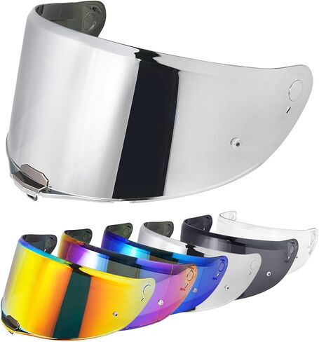 Helmet Visor Shield For VECTOR II For Citation II Full Face Motorcycle Helmet Accessories Replacement(Black) in Saudi Arabia