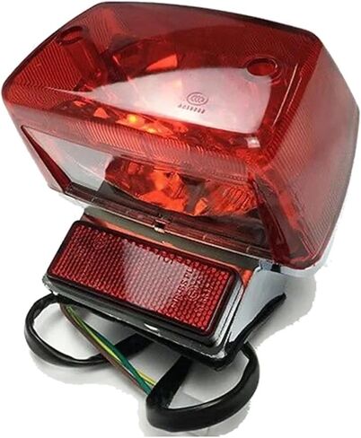 VrAre Motorbike Tail Light Motorcycle Tail Light for Suzuki for Haojue GN125F GN125-2A HJ125-8 GN150 Rear Brake Stop Lamp Red Lens Taillight in Saudi Arabia