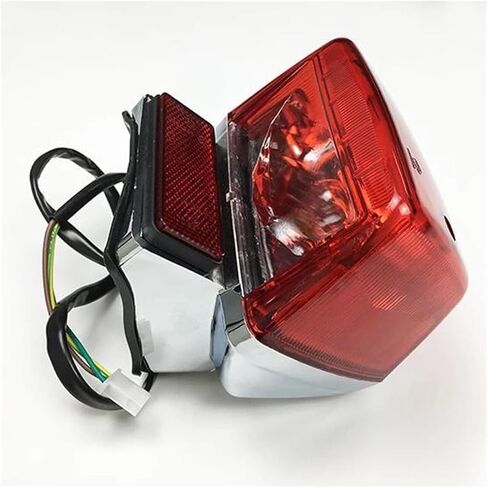 VrAre Motorbike Tail Light Motorcycle Tail Light for Suzuki for Haojue GN125F GN125-2A HJ125-8 GN150 Rear Brake Stop Lamp Red Lens Taillight in Saudi Arabia