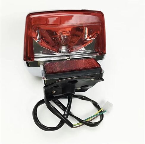 VrAre Motorbike Tail Light Motorcycle Tail Light for Suzuki for Haojue GN125F GN125-2A HJ125-8 GN150 Rear Brake Stop Lamp Red Lens Taillight in Saudi Arabia