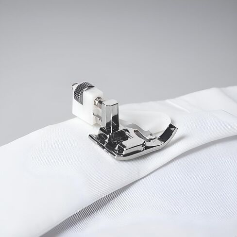2Pcs Silver Blind Stitch Hem Foot Sewing Machine Presser Foot Fit for Most Low Shank Snap-On Singer, Brother, Babylock, Janome, Elna and More Sewing Machines, Sewing Machine Parts and Accessories in Kuwait