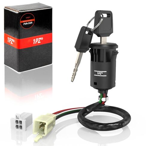 1PZ FVA-S4A 4 دبوس و4 سلك مفتاح إشعال مناسب لـ 50cc 70cc 90cc 110cc 125cc 150cc 200cc 250cc Taotao Buyang Coolster Kazuma Sunl Chinese ATV Apollo Dirt & Quad Bike Go-Kart دراجة نارية in Kuwait