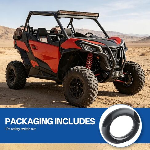 278002963 Safety Switch Nut Compatible with SeaDoo PWC 1996 & Up with DESS System, Fits for Can-Am 2022-2024 Commander 1000R / Max 1000R, 2019 2021-2023 Maverick Sport 1000R in Saudi Arabia