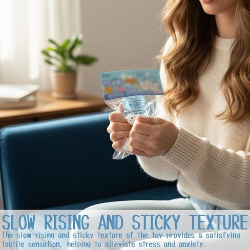 2 Pieces Squishy Water Dispenser Squeeze Toy - Slow Rising, Sticky, Stress and Anxiety Relief, Portable Sensory Play for Adults, Funny Desk Party Favors in Saudi Arabia