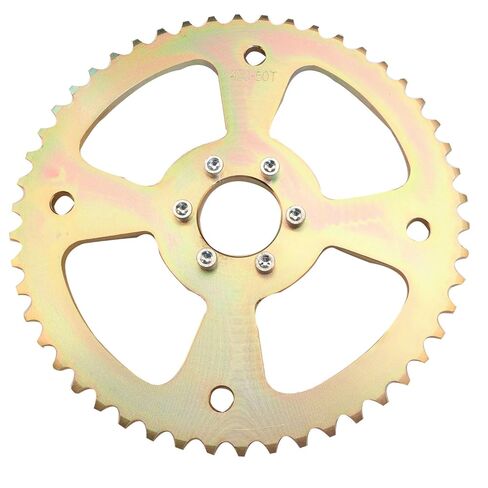 50T Mini Bike Balanced Performance 6 Hole Sprocket Rear Chain # 40 41 420 Replacement for Coleman CT100U CC100X Baja Doodle Bug DB30 Mega Moto MMB80 105 for Motovox MBX10 Mini Bike in Saudi Arabia