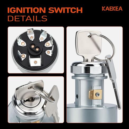 RE45963 Ignition Switch with Key for John Deere Tractor 4200 4300 4400 4500 4600 4700 5200 5300 5400 5500 5600 5700 5210 5310 5410 5510 6300 6500 6600 904 1054 1204 1354 5400N 5410N 5E-704 5E-754 in Saudi Arabia