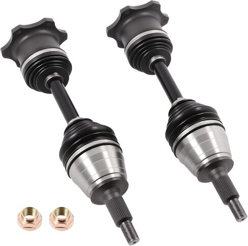 2 PCS Front CV Axle Shaft Assembly FWD Compatible with Silverado 1500 1999 2000 2001 2002 2003 2004 2005 2006 Classic 2007 Left Right Driver Passenger Side NCV10142 in Saudi Arabia