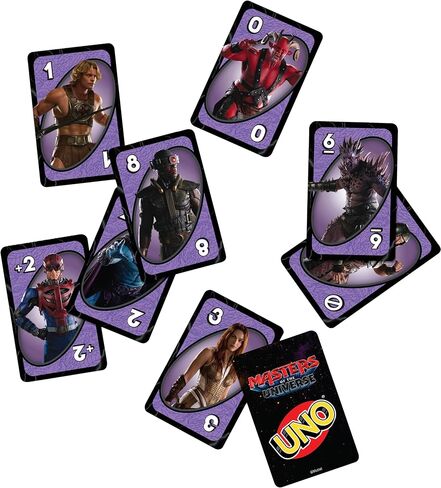 Mattel Games UNO Masters of the Universe Movie Card Game in Decorative Tin with Movie-Inspired Deck for Kids, Teens, Grown-Ups, Family Nights, Parties, Travel & Camping (Amazon Exclusive) in Kuwait