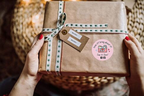 Cute Pink Retro Camera Design Stickers, 500 PCS, Paper, Pink, Retro Style, Letter Print, Indoor Use, Single Use in Saudi Arabia