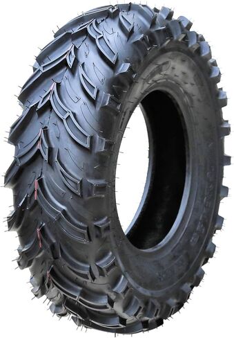 مجموعة من 2 (اثنين) إطارات Forerunner Mars B M/T ATV ​​UTV Mud للطرق الوعرة - 25x8.00-12 25x8-12 25x8x12 43F نطاق تحميل 6 طبقات BSW جدار جانبي أسود in Kuwait