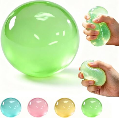 Coconut Oil Squishy - 2026 New Coconut Oil Stress Ball, Slow Rising Squishy, 100% Odorless, Non-Sticky, Easy to Clean, Improving Focus, Or Easing Tension During Study, Work, Or Relaxation (Green) in Saudi Arabia