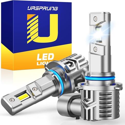 Ursprung 𝟏𝟐𝟎,𝟎𝟎𝟎𝐋𝐌 H11 9005 Led Bulb Combo, Upgraded 5th-Gen 16 CSP for Superior Brightness, 6500K Cool White, H8/H9/HB3 Bulbs, 90,000 Hours Lifespan, IP68 Waterproof, Pack of 4 in Saudi Arabia