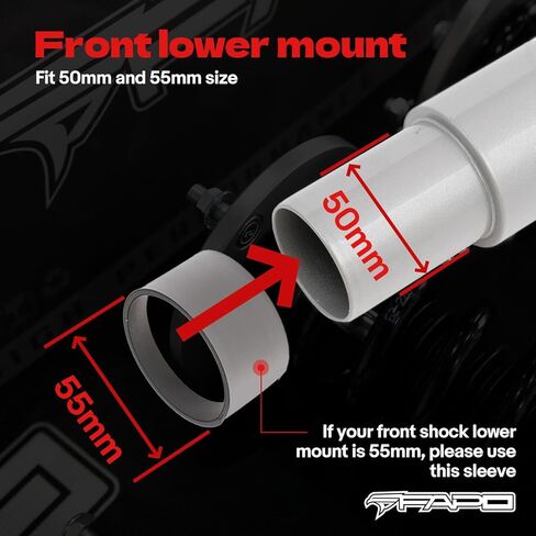FAPO PF Coilovers ارتفاع قابل للتعديل 32 مستوى المثبط لهوندا أكورد 2003-2007 سم، ل Acura TSX 2004-2008 CL9 أحادية الأنبوب خفض دعامات التعليق in Kuwait