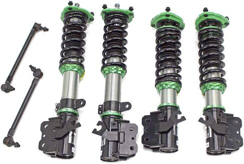 Rev9 R9-HS2-069 compatible with Nissan Sentra (B13) 1991-94 Hyper-Street II Coilover Kit w/ 32-Way Damping Force Adjustment Lowering Kit, 32 Damping Level Adjustment, Ride Height Adjustable in Saudi Arabia